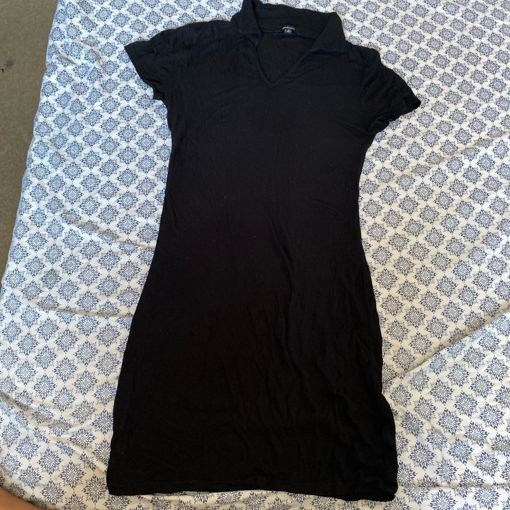 Mini black dress